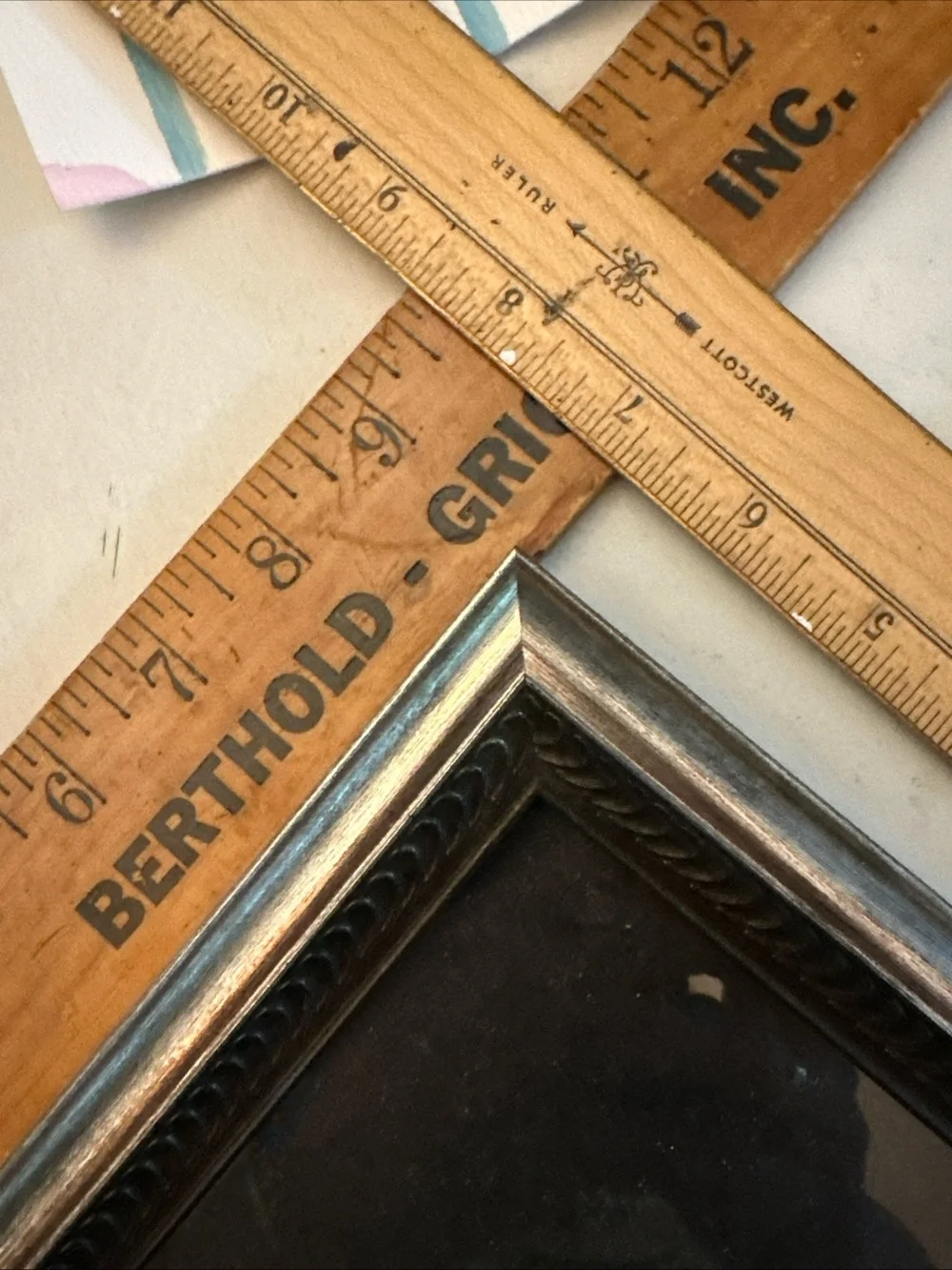 MALDEN SILVER WOOD 5X7 PICTURE FRAME